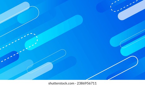 Vector Gradient Abstract Geometric Background Shapes Composition