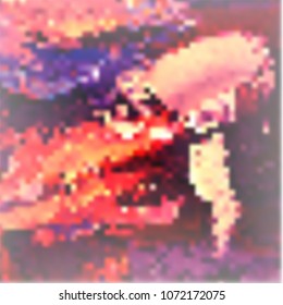 Vector gradient background. Abstract concept for mobile screen app or web. Multicolored blurred wallpaper. Art illustration for template, Cover, brochure, business infographic and social media.