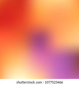 Vector Gradient Background. Abstract Concept for Mobile Screen app or Web Window. Multicolored blurred wallpaper. Art Illustration for Template, Cover, Brochure, Business Infographic and Social Media.