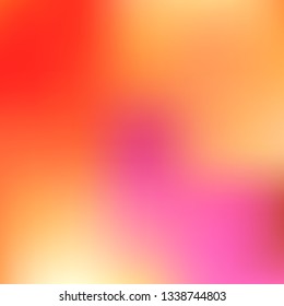 Vector Gradient Background. Abstract Concept for Mobile Screen app or Web Window. Multicolored blurred wallpaper. Art Illustration for Template, Cover, Brochure, Business Infographic and Social Media.