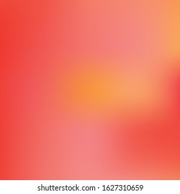 Vector Gradient Background. Abstract Concept for Mobile Screen app or Web Window. Multicolored blurred wallpaper. Art Illustration for Template, Cover, Brochure, Business Infographic and Social Media.
