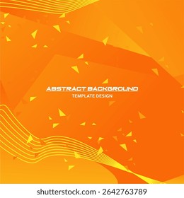 Fundo de gradiente do vetor com estilo abstrato, design de modelo premium