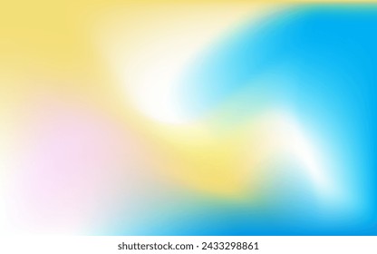 Vector gradient background. A colorful template for covers, posters, banners, and interiors. An idea for creative projects