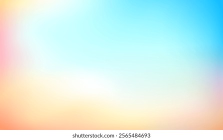 Vector gradient background with grainy texture small hearts. For covers, wallpapers, branding, business cards, social media and other projects.