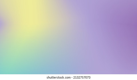 Vector gradient background.
Purple, green, blue and yellow abstract backdrop.