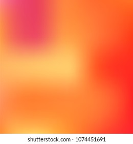 Vector Gradient Background. Smooth Color Digital Texture for Application Design. Multicolored blurred wallpaper. Art Illustration for Template, Cover, Brochure, Business Infographic and Social Media.