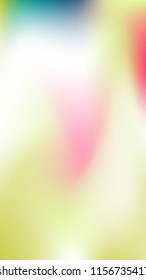 Vector Gradient Background. Smooth Color Digital Texture for Application Design. Multicolored blurred wallpaper. Art Illustration for Template, Cover, Brochure, Business Infographic and Social Media.
