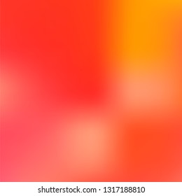 Vector Gradient Background. Smooth Color Digital Texture for Application Design. Multicolored blurred wallpaper. Art Illustration for Template, Cover, Brochure, Business Infographic and Social Media.