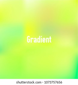 Vector gradient background. Soft color gradient. Rainbow color composition. Blur vector gradient. Creative, stylish and fashionable gradient for posters, brochures, invitation cards, banner calendar.