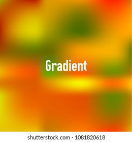 Vector gradient background. Soft color gradient. Rainbow color composition. Blur vector gradient. Creative, stylish and fashionable gradient for posters, brochures, invitation cards, banner calendar.