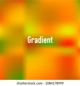 Vector gradient background. Soft color gradient. Rainbow color composition. Blur vector gradient. Creative, stylish and fashionable gradient for posters, brochures, invitation cards, banner calendar.