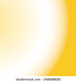 Vector gradient background, transition from white to yellow.