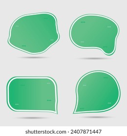 vector gradient badges set download