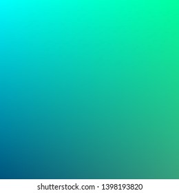 Vector gradient of blue and green colors