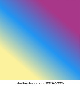 Vector gradient blurred background multicolor