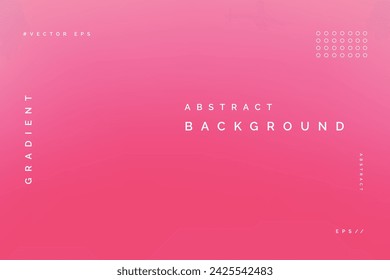 Vector Gradient Blurred Pop Abstract Background Pink 