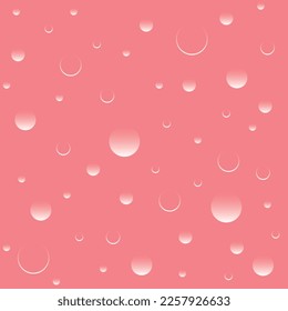 Vector gradient circles seamless pattern background. Perfect for fabric, scrapbooking, and wallpaper projects. 