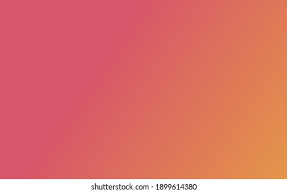 Color del degradado vectorial de color rosa y naranja.