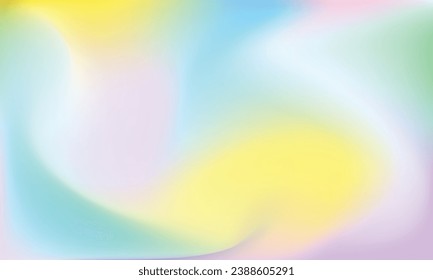 Fondo borroso de color gradiente vectorial.