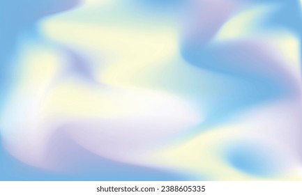 Vector gradient colorful blurry background.