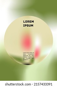 Cubierta colorida del gradiente del vector. Plantilla de diseño de afiches de fondo de resumen holográfico. Volante de malla gradiente irrisorio. Resumen Diseño geométrico con formas simples y colores vibrantes. 
