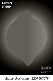 Cubierta colorida del gradiente del vector. Plantilla de diseño de afiches de fondo de resumen holográfico. Volante de malla gradiente irrisorio. Resumen Diseño geométrico con formas simples y colores vibrantes. 