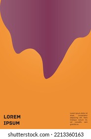Cubierta colorida del gradiente del vector. Plantilla de diseño de afiches de fondo de resumen holográfico. Volante de malla gradiente irrisorio. Resumen Diseño geométrico con formas simples y colores vibrantes. 