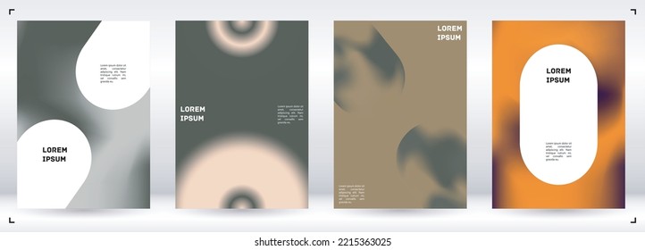 Cubierta colorida del gradiente del vector. Plantilla de diseño de afiches de fondo de resumen holográfico. Volante de malla gradiente irrisorio. Resumen Diseño geométrico con formas simples y colores vibrantes. 