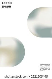 Vector Gradient Colorful Cover. Holographic Abstract Background Poster Design Template. Irrisdescent Gradient Mesh Flyer. Abstract Geometric Layout with Simple Shapes and Vibrant Colors. 