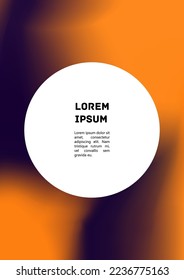 Vector Gradient Colorful Cover. Holographic Abstract Background Poster Design Template. Irrisdescent Gradient Mesh Flyer. Abstract Geometric Layout with Simple Shapes and Vibrant Colors. 