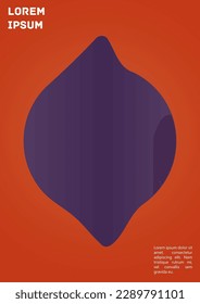 Vector Gradient Colorful Cover. Holographic Abstract Background Poster Design Template. Irrisdescent Gradient Mesh Flyer. Abstract Geometric Layout with Simple Shapes and Vibrant Colors. 