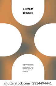 Cubierta colorida del gradiente del vector. Plantilla de diseño de afiches de fondo de resumen holográfico. Volante de malla gradiente irrisorio. Resumen Diseño geométrico con formas simples y colores vibrantes. 