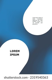 Vector Gradient Colorful Cover. Holographic Abstract Background Poster Design Template. Irrisdescent Gradient Mesh Flyer. Abstract Geometric Layout with Simple Shapes and Vibrant Colors. 