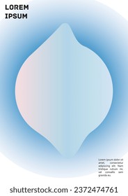 Cubierta colorida del gradiente del vector. Plantilla de diseño de afiches de fondo de resumen holográfico. Volante de malla gradiente irrisorio. Resumen Diseño geométrico con formas simples y colores vibrantes. 