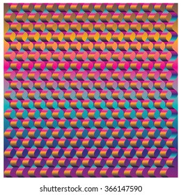 vector gradient colorful pattern angular