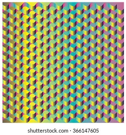 vector gradient colorful pattern angular