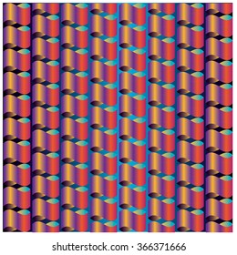 vector gradient colorful pattern angular