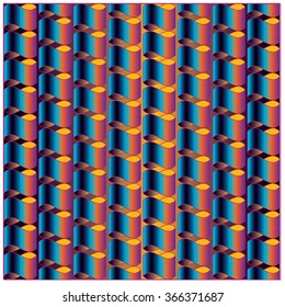 vector gradient colorful pattern angular