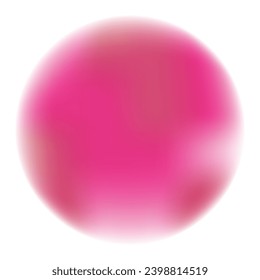 Vector gradient colorful sphere in trendy style set moden fluid shape for banner template.