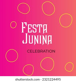 A vector gradient for festivals in June