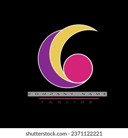 vector gradient galaxy logo template