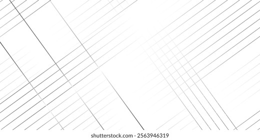 Vector gradient gray line abstract pattern Transparent monochrome striped texture, minimal background. Abstract background wave line elegant white striped diagonal line technology concept 