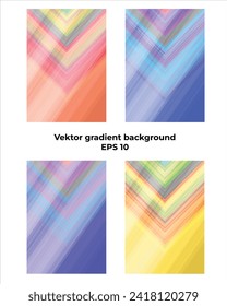 vector gradient groupset for backgrounds or other graphic design needs