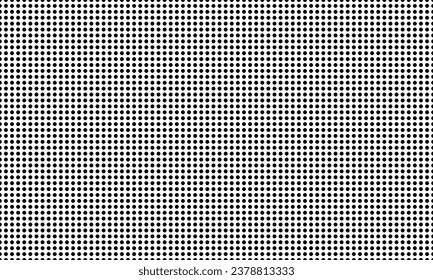 Vector Gradient Halftone Ben Day Dots Transparent Overlay Background Pattern