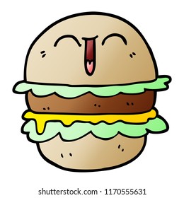 Vektorgrafik-Cartoburger