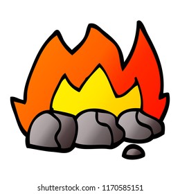 ilustración de gradiente vectorial caricatura carbón de grabación