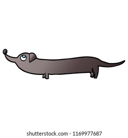Vektorgrafik-Dachshund