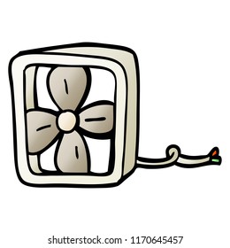 ilustración de gradiente vectorial ventilador eléctrico