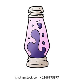 vector gradient illustration cartoon lava lamp