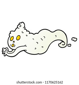 Vektorgrafik-Farbverlauf-Cartoon-Ghost